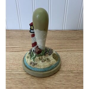 Hill Design Brown Bag Cookie Art Stamp Mold Press 1998 Lighthouse #41